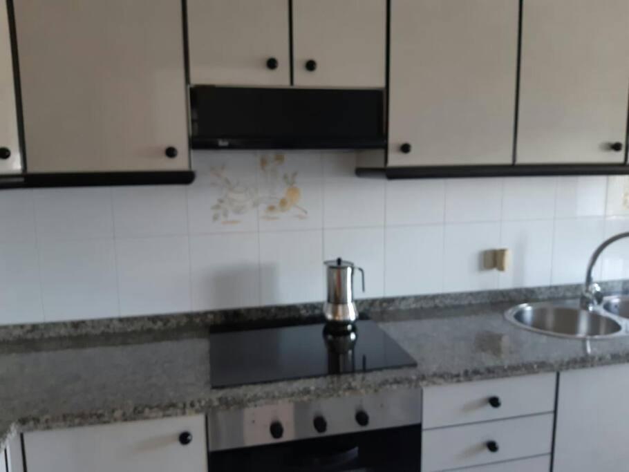 Ferienwohnung Apartamento Con Terraza Y Vistas Al Mar Bueu Exterior foto